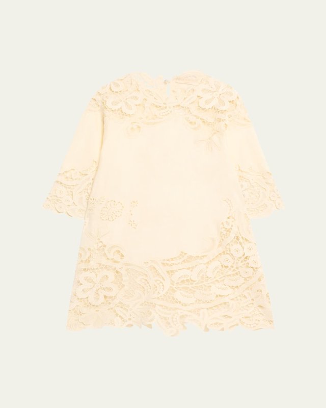 Brinna Embroidered Lace Tunic